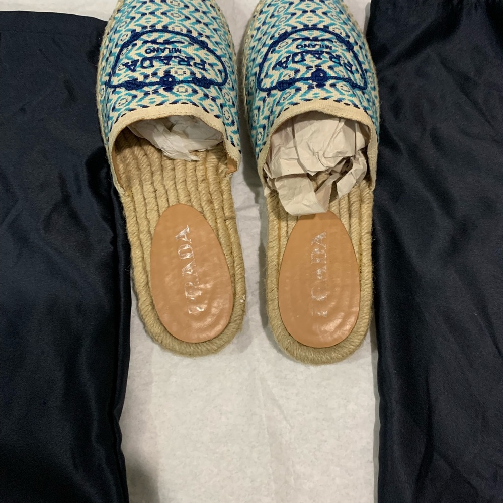 Prada Espadrille Mule